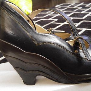 Jonh Fluevog High Heel Wedge - Shoes Size 10